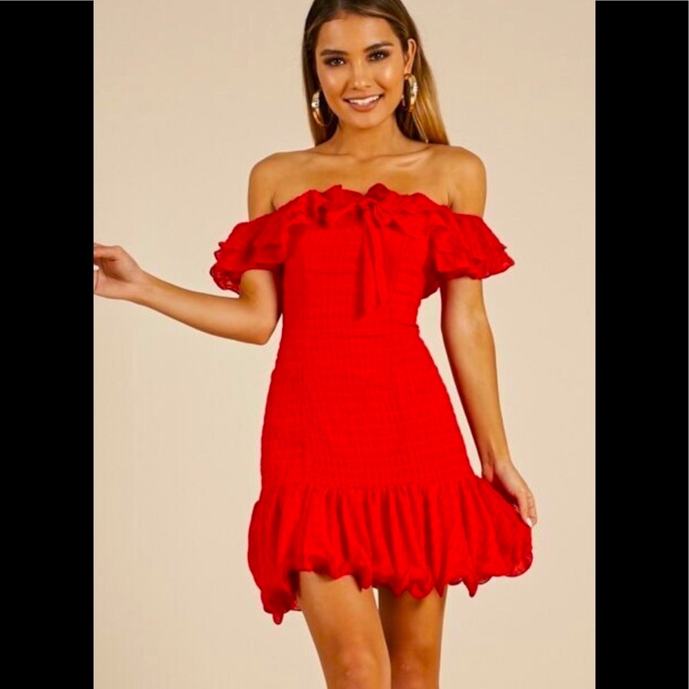 Gotta Believe Dress In Red